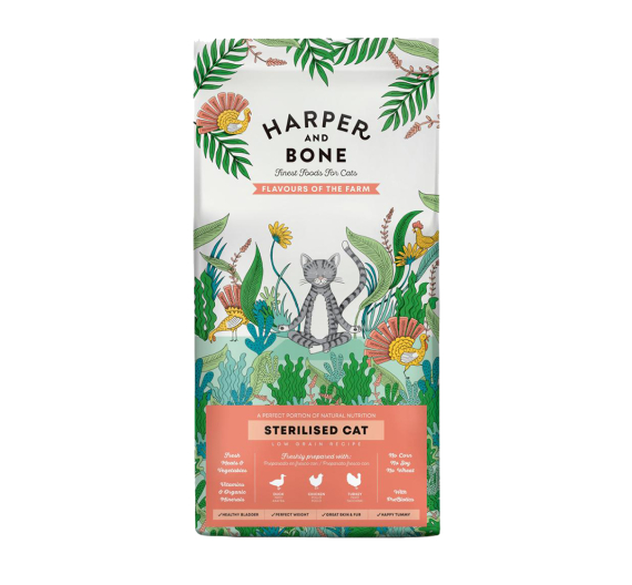 Harper & Bone Cat Sterilised Flavours Farm 2kg
