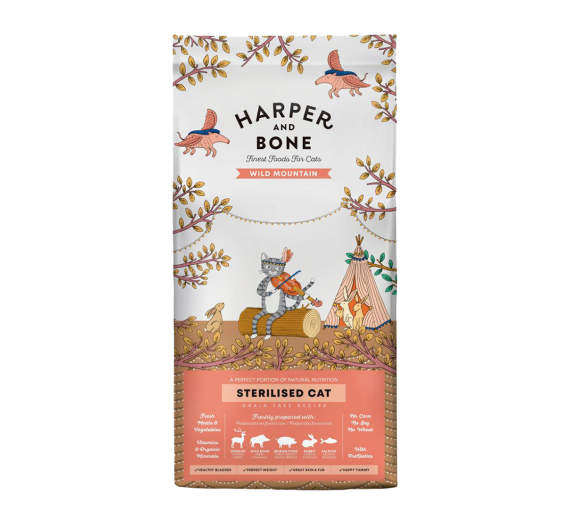 Harper & Bone Cat Sterilised Wild Mountain 2kg