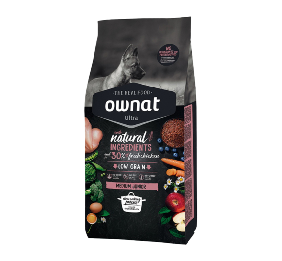 Ownat Ultra Dog Medium Junior 3kg