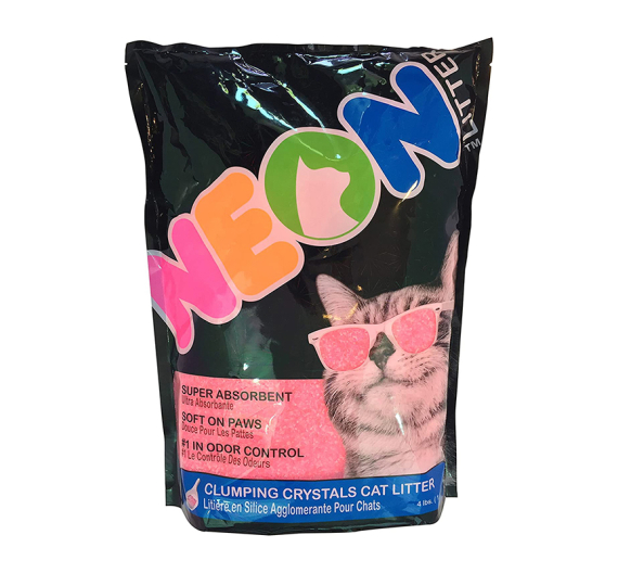 Neon Litter Clump Άμμος Σιλικόνης Ροζ 1.81kg