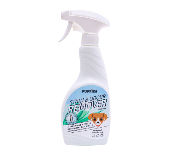 Puppies Spray Αφαίρεσης Οσμών & Λεκέδων Aloe Vera 500ml