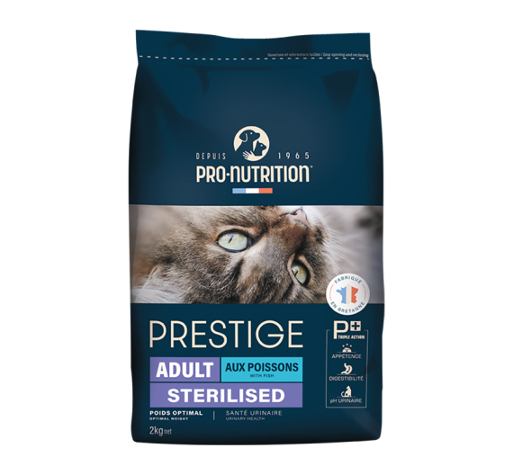 Flatazor Prestige Cat Sterilized Fish 2kg