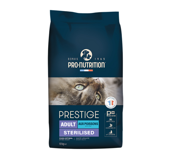 Flatazor Prestige Cat Sterilized Fish 10kg