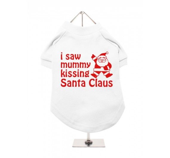 Χριστουγεννιάτικο T-shirt Σκύλου "I Saw Mummy..." Χριστουγεννιάτικο T-shirt Σκύλου "I Saw Mummy..."