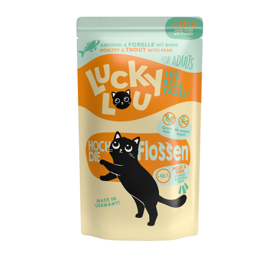 Lucky Lou LifeStage Adult Πουλερικά & Πέστροφα 125gr