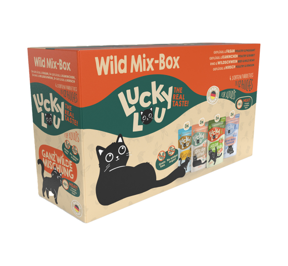 Lucky Lou LifeStage Adult Wild Mix Box 12x125gr