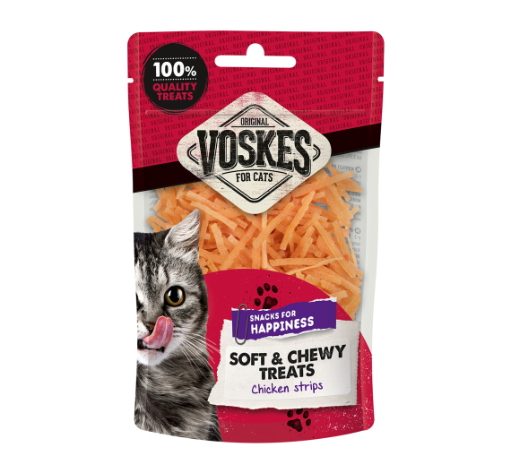 Voskes Cat Chicken Strips 60gr