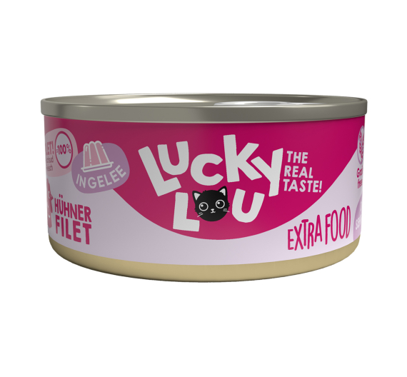 Lucky Lou ExtraFood Jelly Φιλέτο Κοτόπουλου 70gr