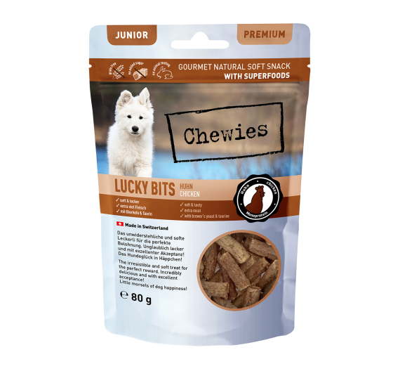 Chewies Lucky Bits Junior Κοτόπουλο 80gr