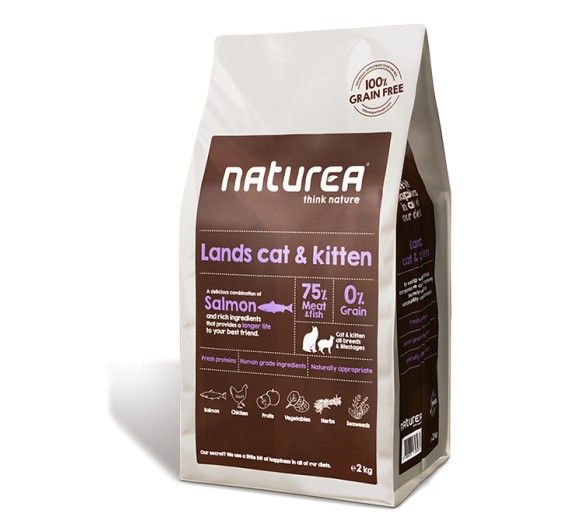 Naturea Grain Free Lands Cat & Kitten 2Kg Naturea Grain Free Lands Cat & Kitten 2Kg