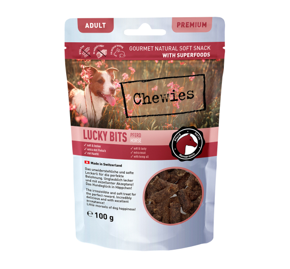 Chewies Lucky Bits Adult Άλογο 100gr