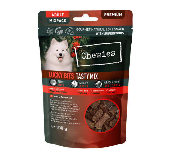 Chewies Lucky Bits Adult Tasty Mix 100gr