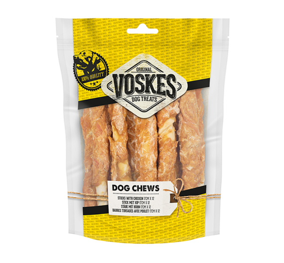 Voskes Sticks with Chicken 17cm 12τμχ
