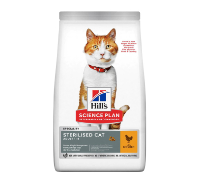 Hill's SP Adult Sterilised Κοτόπουλο 10kg