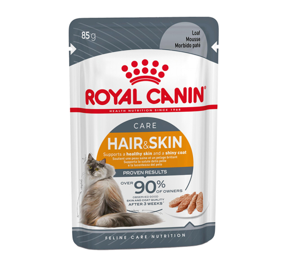 Royal Canin F.Wet Hair & Skin Care Loaf 85gr
