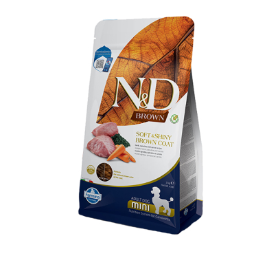 N&D Brown Adult Mini Lamb 2kg
