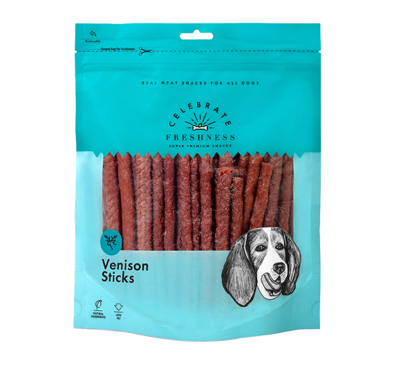 Celebrate Freshness Venison Sticks 360gr