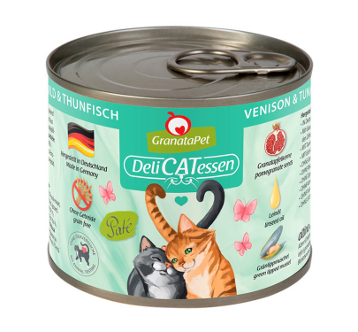 GranataPet Delicatessen Pate Venison & Tuna 200gr