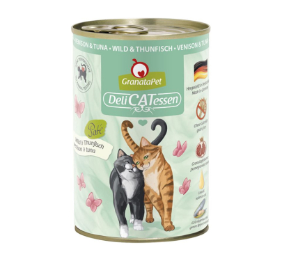 GranataPet Delicatessen Pate Venison & Tuna 400gr