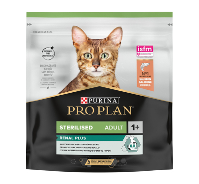 Purina Pro Plan OptiRenal Sterilised Σολομός 400gr