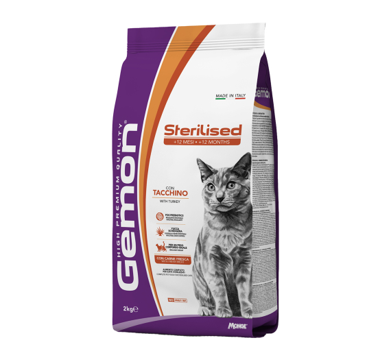 Gemon Cat Sterilized Turkey 1.5kg