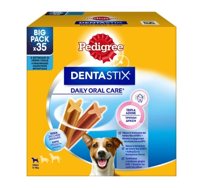 Pedigree Dentastix Small Dog 5x110gr (35τμχ)