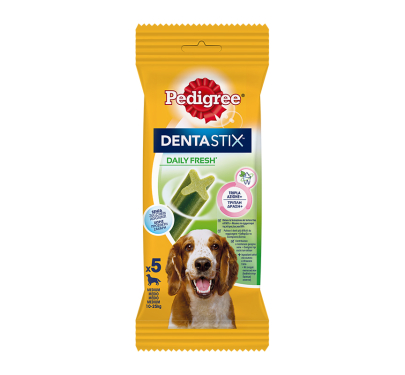 Pedigree Dentastix Fresh Medium Dog 128gr (5τμχ)