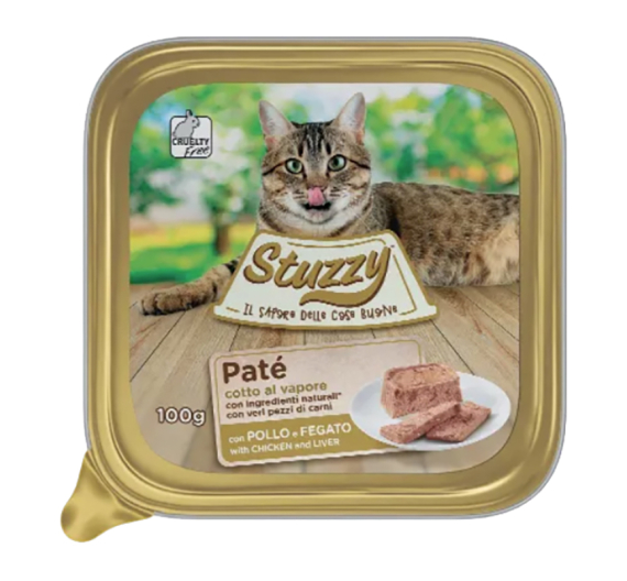 Stuzzy Cat Alucups Κοτόπουλο με Συκώτι 100gr