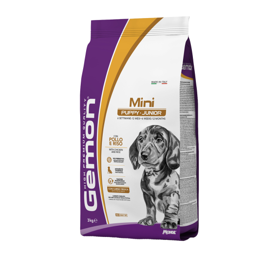 Gemon Puppy & Junior Mini Chicken & Rice 3kg