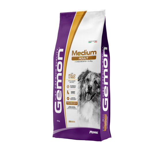 Gemon Dog Adult Medium Chicken 15kg