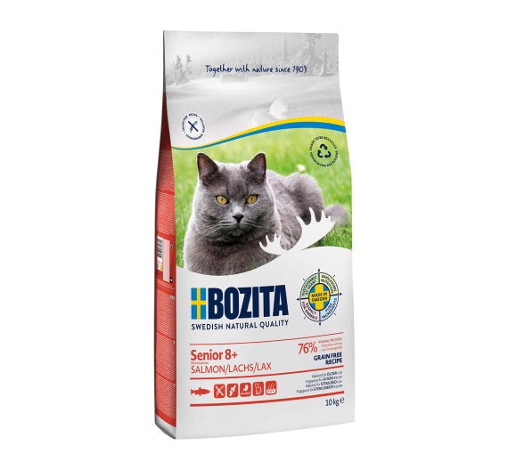 Bozita Cat Senior 8+ Salmon 10kg