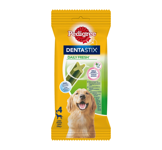 Pedigree Dentastix Fresh Large Dog 154gr (4τμχ) Pedigree Dentastix Fresh Large Dog 154gr (4τμχ)