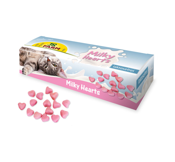 JR Farm Cat Milky Hearts 50gr JR Farm Cat Milky Hearts 50gr