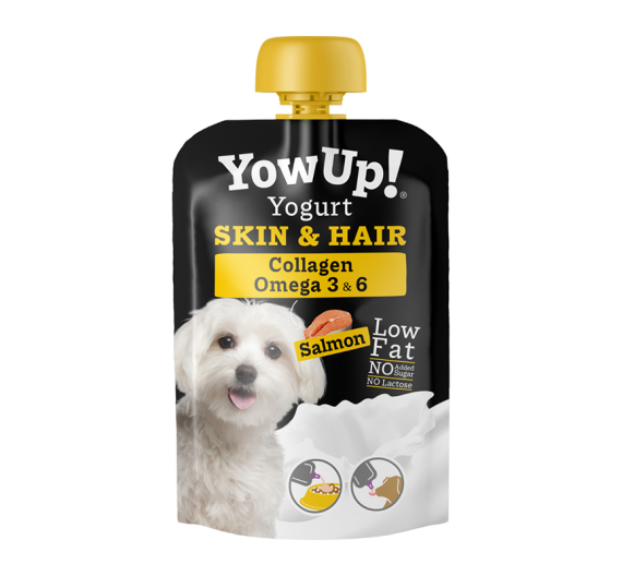YowUp Dog Yogurt Pouch Skin & Hair Γιαούρτι Σκύλου 115gr