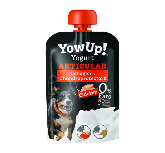 YowUp Dog Yogurt Pouch Skin & Hair Γιαούρτι Σκύλου 115gr