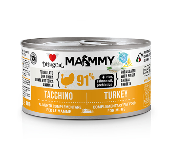 Disugual Dog Mammy Γαλοπούλα 150gr Μονοπρωτεϊνική