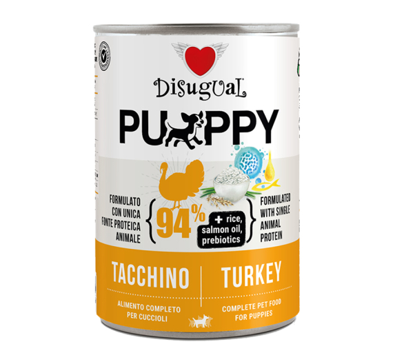 Disugual Puppy Γαλοπούλα 400gr Μονοπρωτεϊνική