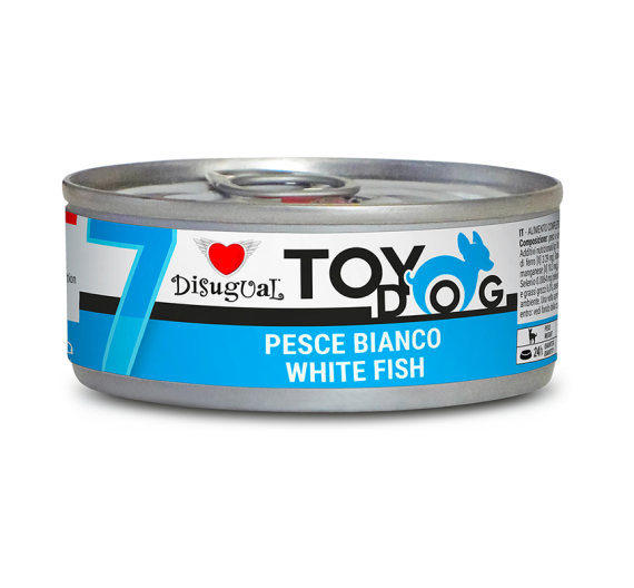 Disugual Dog Toy Λευκά Ψάρια 85gr Μονοπρωτεϊνική