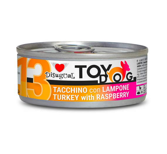 Disugual Dog Toy Γαλοπούλα & Βατόμουρο 85gr Μονοπρωτεϊνική Disugual Dog Toy Γαλοπούλα & Βατόμουρο 85gr Μονοπρωτεϊνική