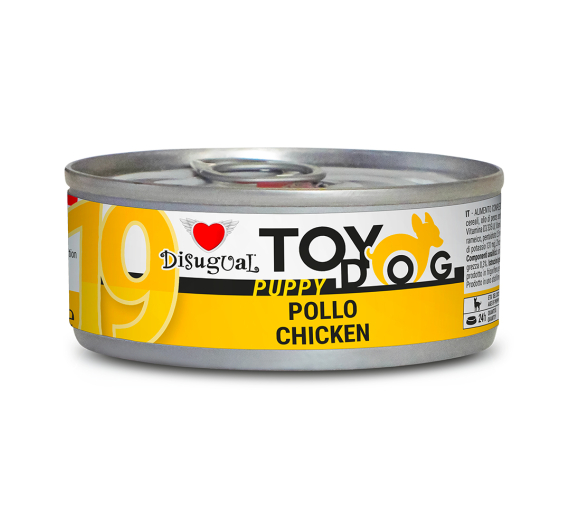 Disugual Dog Toy Puppy Κοτόπουλο 85gr Μονοπρωτεϊνική Disugual Dog Toy Puppy Κοτόπουλο 85gr Μονοπρωτεϊνική