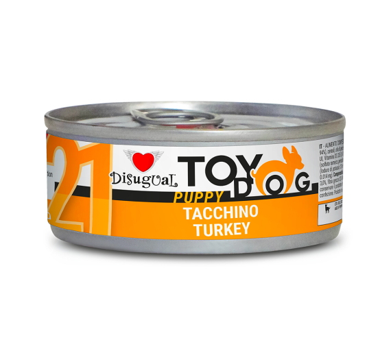 Disugual Dog Toy Puppy Γαλοπούλα 85gr Μονοπρωτεϊνική Disugual Dog Toy Puppy Γαλοπούλα 85gr Μονοπρωτεϊνική
