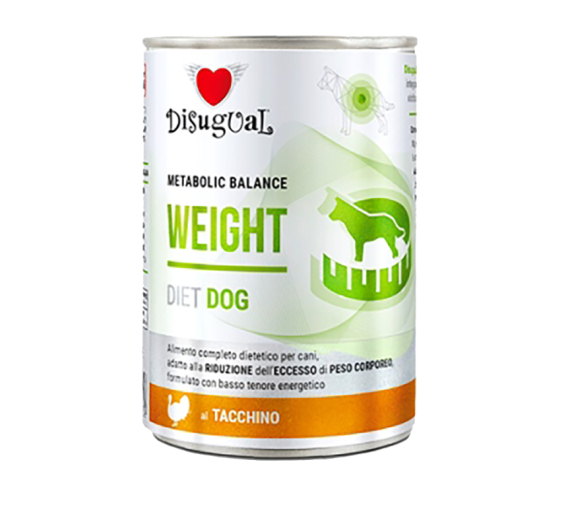 Disugual Metabolic Balance Dog Weight Γαλοπούλα 400gr