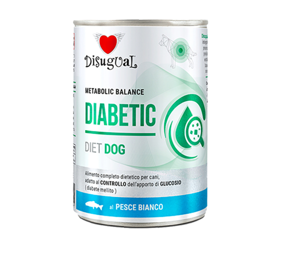 Disugual Metabolic Balance Dog Diabetic Λευκά Ψάρια 400gr