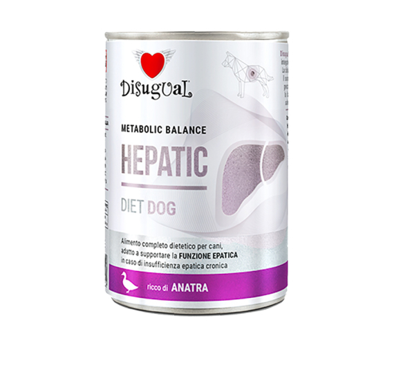 Disugual Metabolic Balance Dog Hepatic Πάπια 400gr