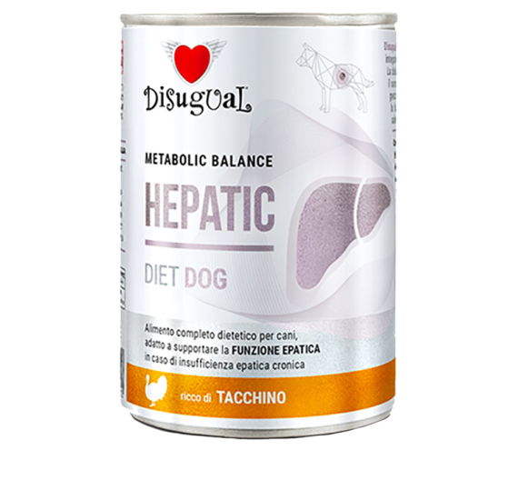 Disugual Metabolic Balance Dog Hepatic Γαλοπούλα 400gr