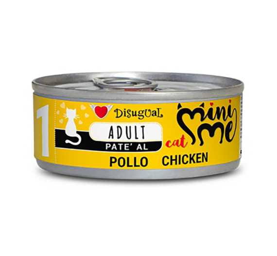 Disugual Mini Me Cat Adult Πατέ Κοτόπουλο 85gr Disugual Mini Me Cat Adult Πατέ Κοτόπουλο 85gr