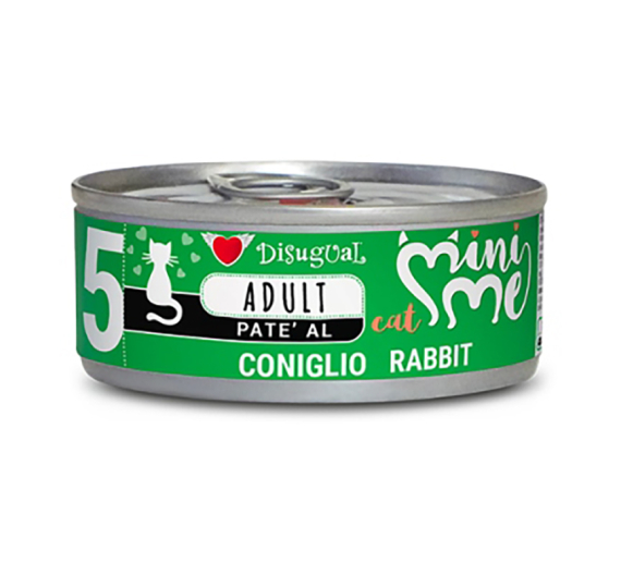 Disugual Mini Me Cat Adult Πατέ Κουνέλι 85gr