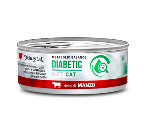 Disugual Metabolic Balance Cat Diabetic Βοδινό 85gr