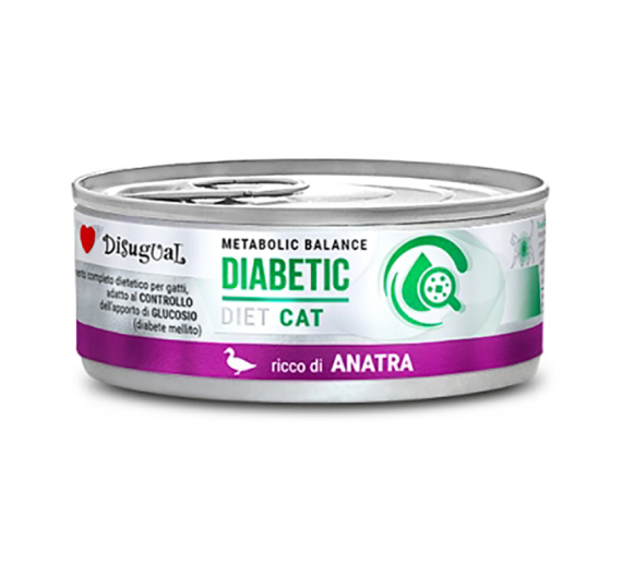 Disugual Metabolic Balance Cat Diabetic Πάπια 85gr