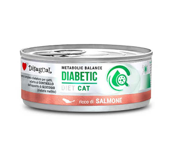 Disugual Metabolic Balance Cat Diabetic Σολομός 85gr